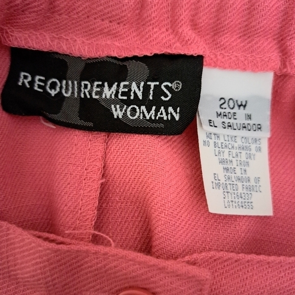 Requirements woman button Down skirt size 20W A-21 - Picture 3 of 3